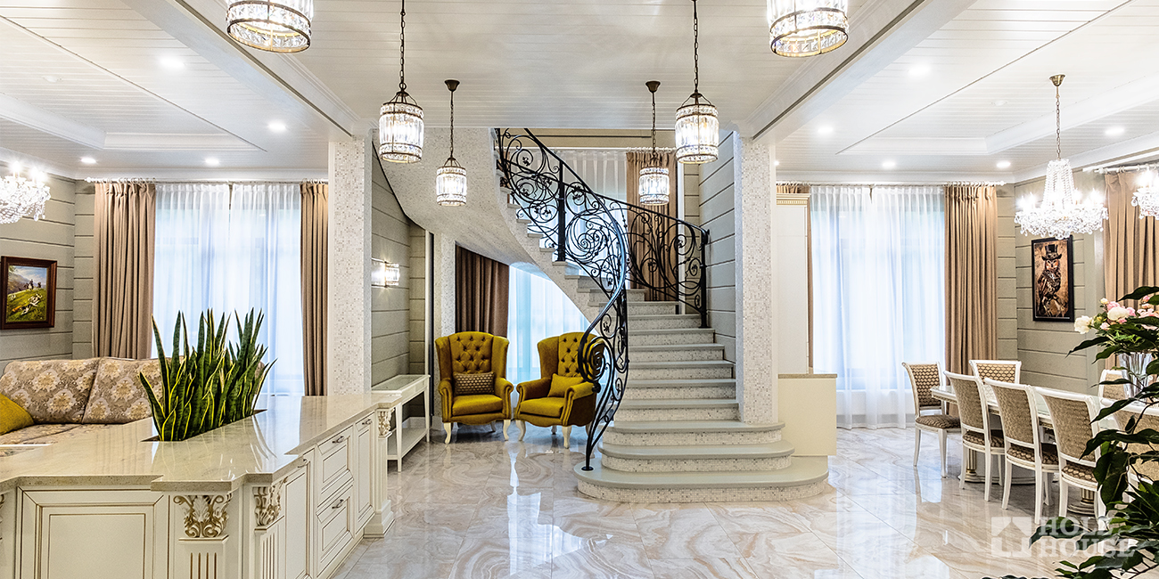 Дизайн лестницы в частном доме