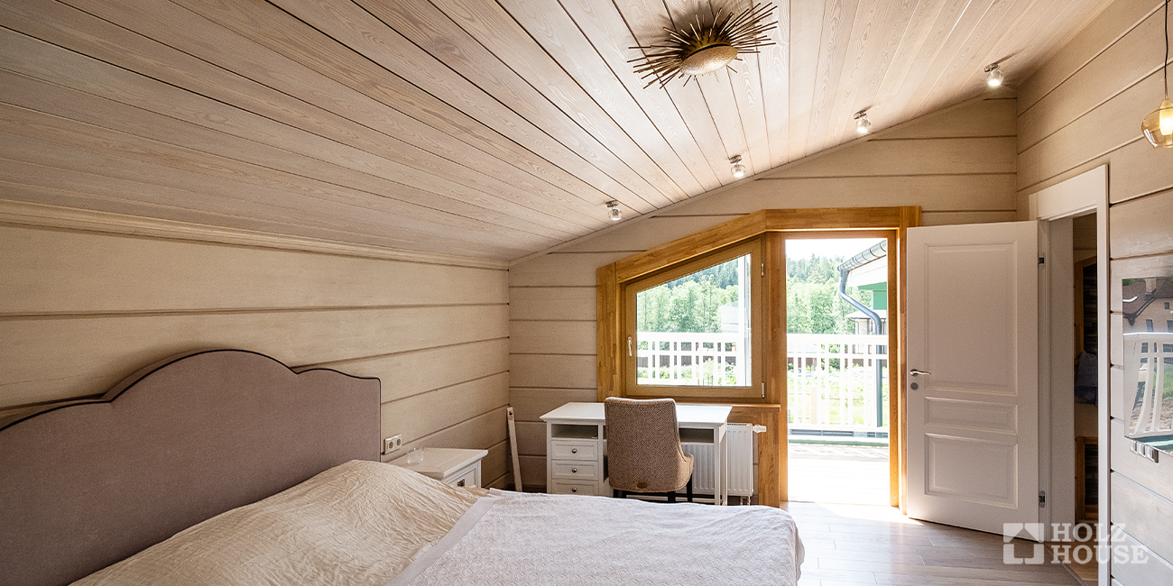 Дизайн мансарды в частном доме