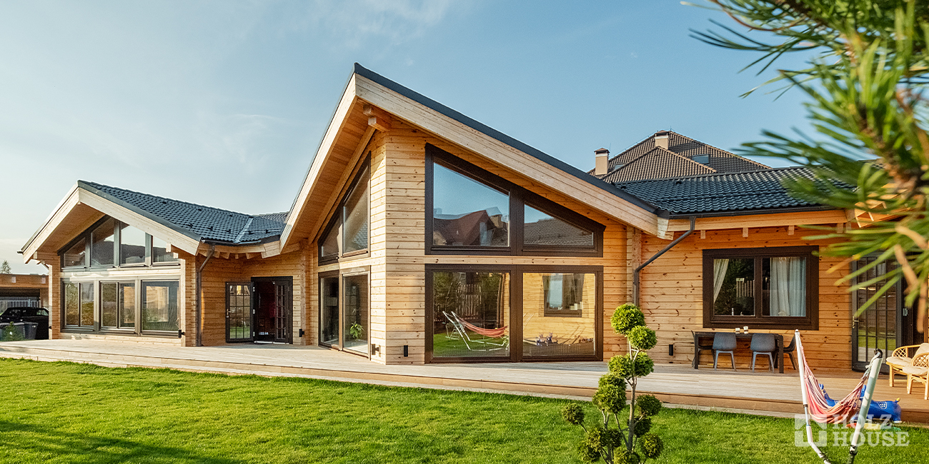 Панорамные окна в частном доме