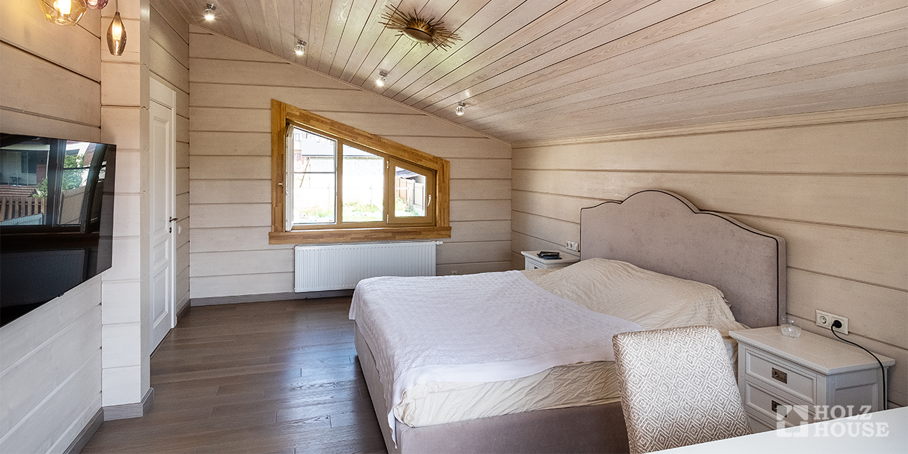 Чем покрасить клееный брус внутри дома