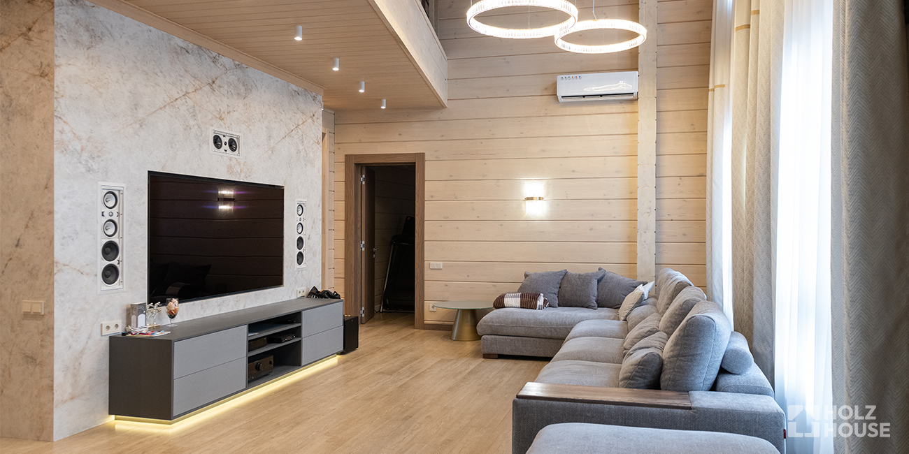 Внутренняя отделка дома гипсокартоном