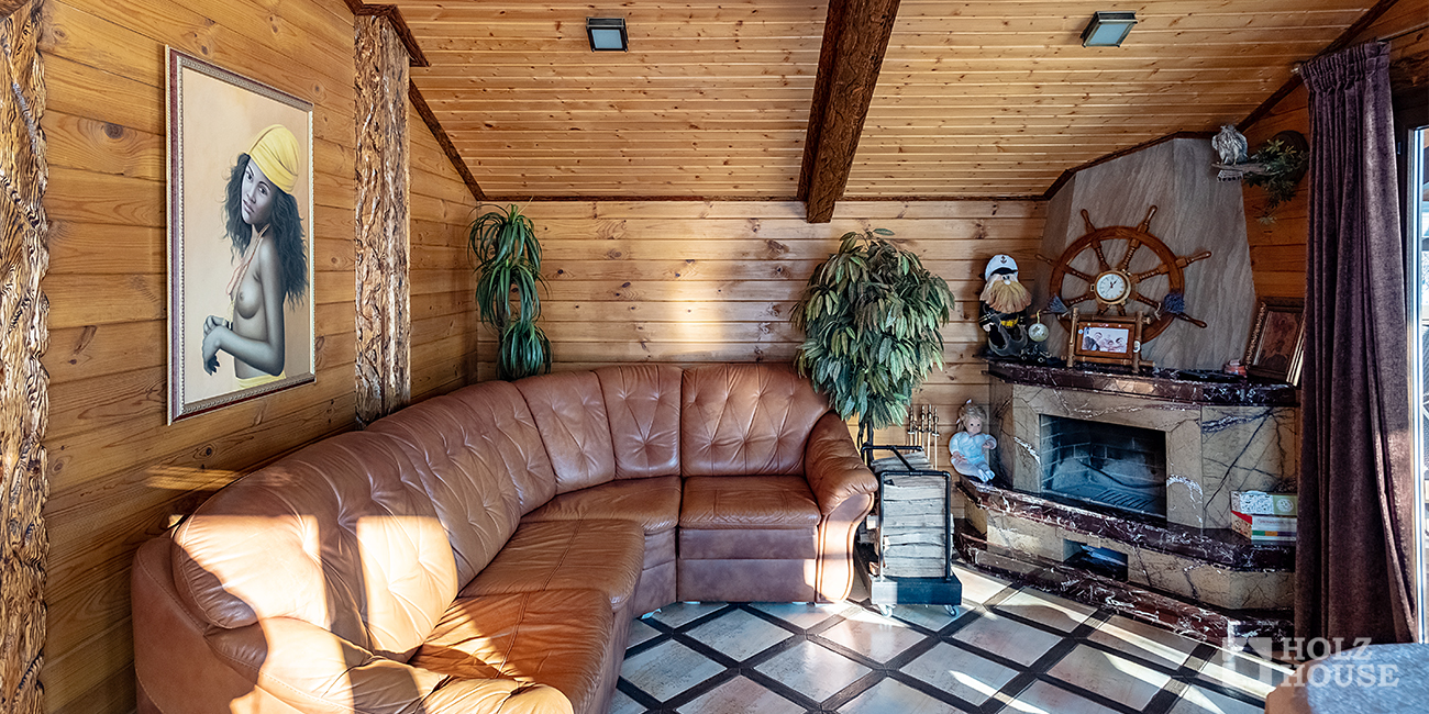 Камин в частном доме