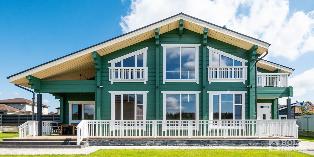 Окна в деревянном доме