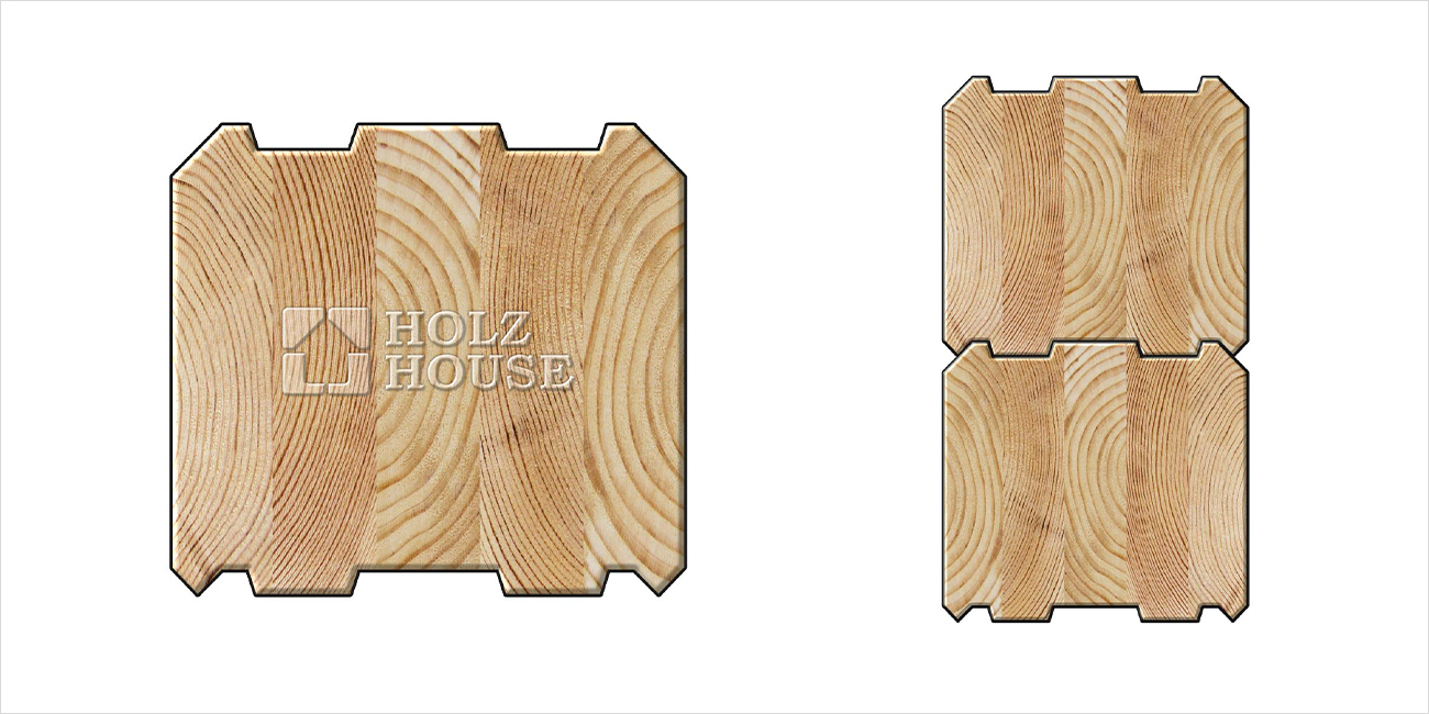 Профили клееного бруса