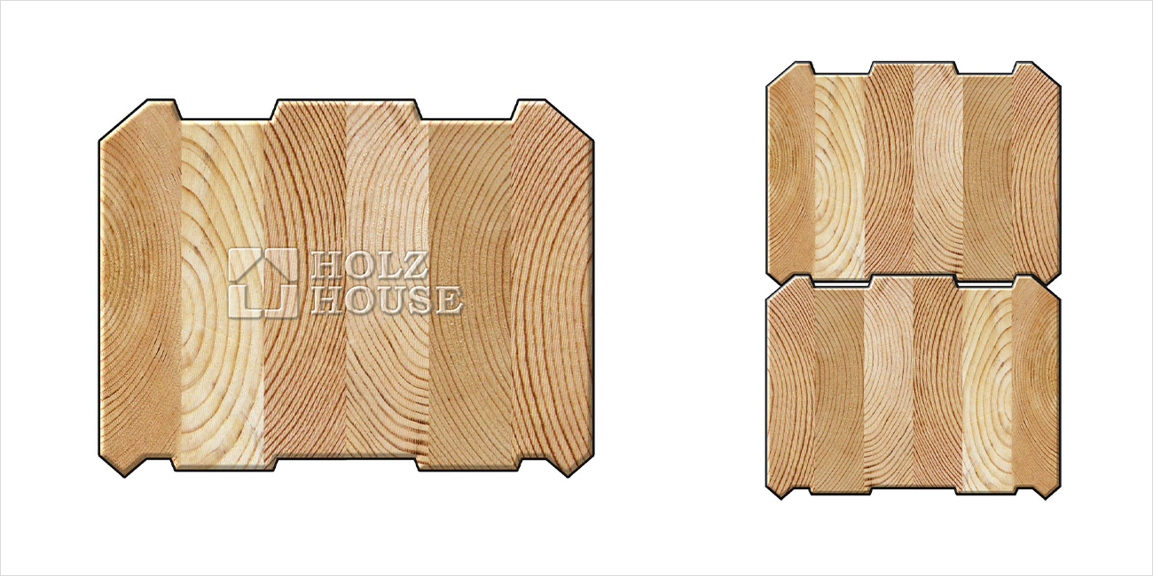 Профили клееного бруса