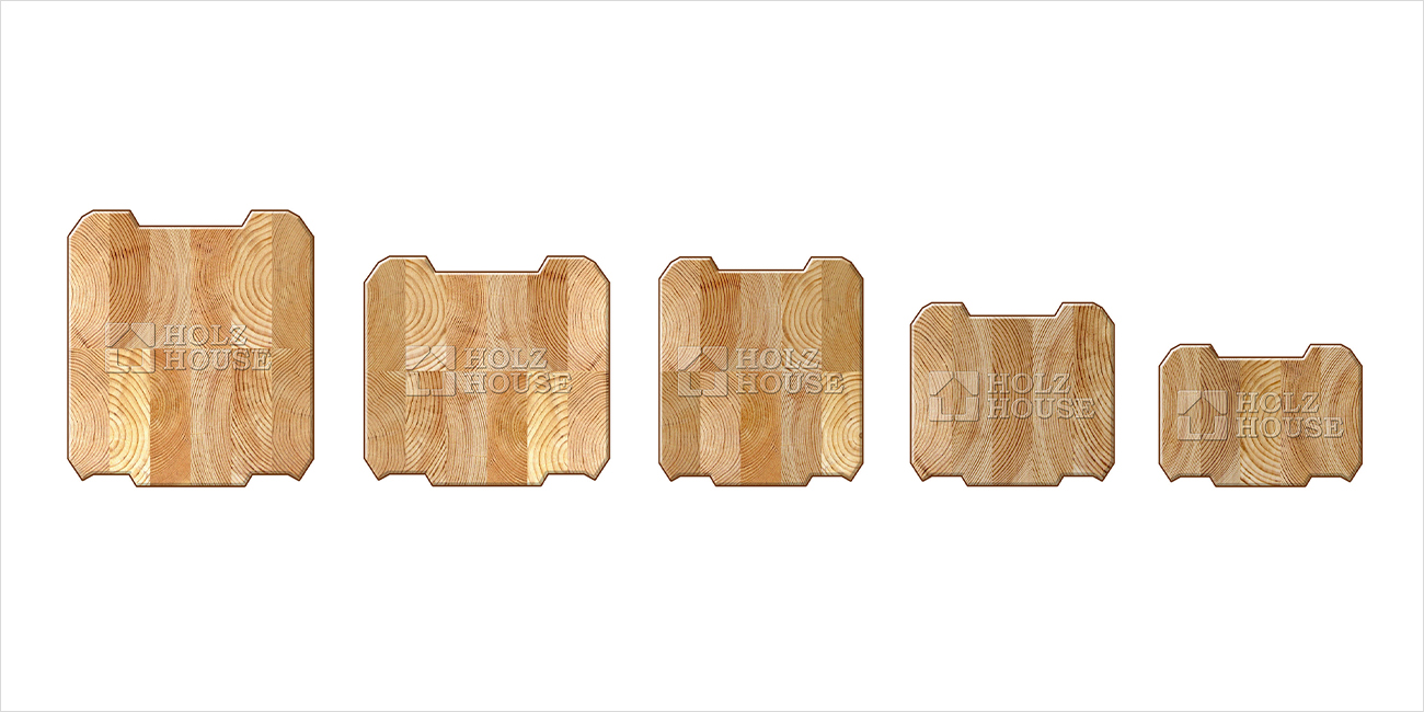 Профили клееного бруса