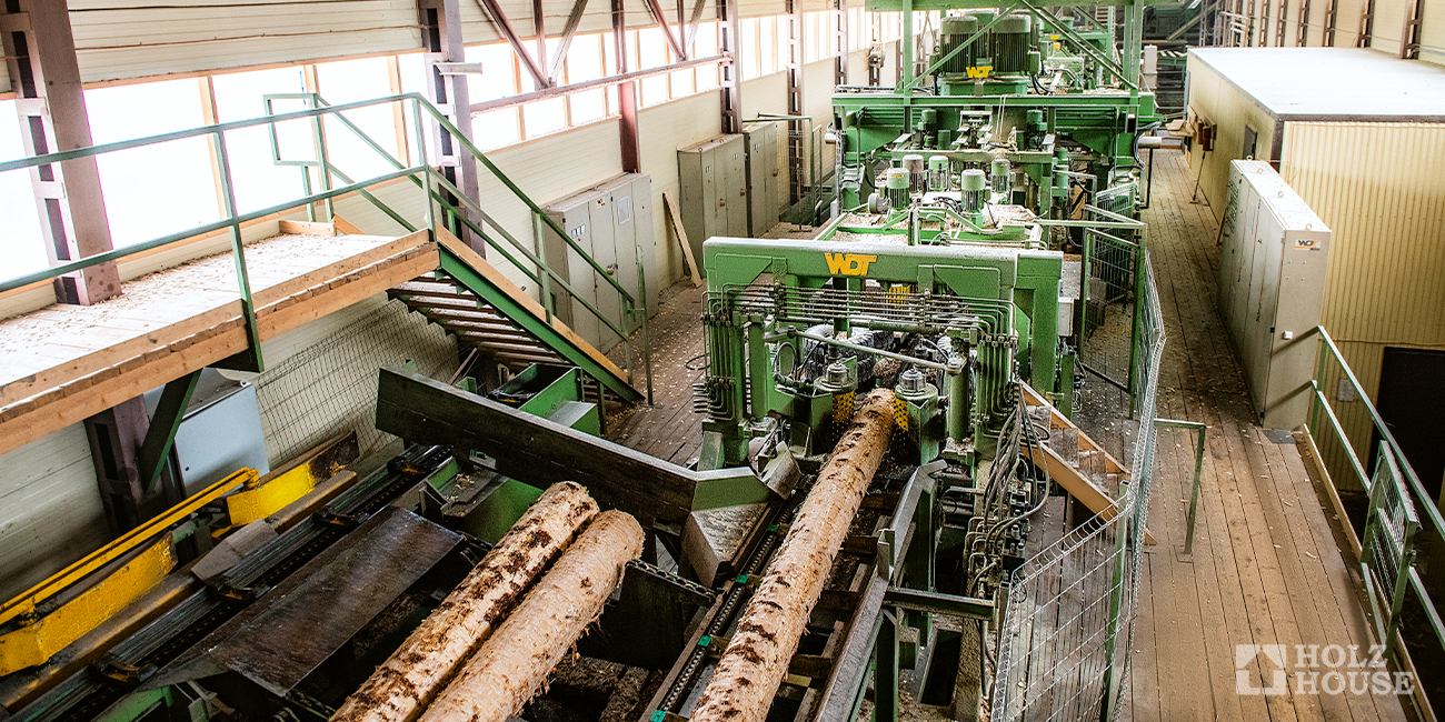 Производство клееного бруса