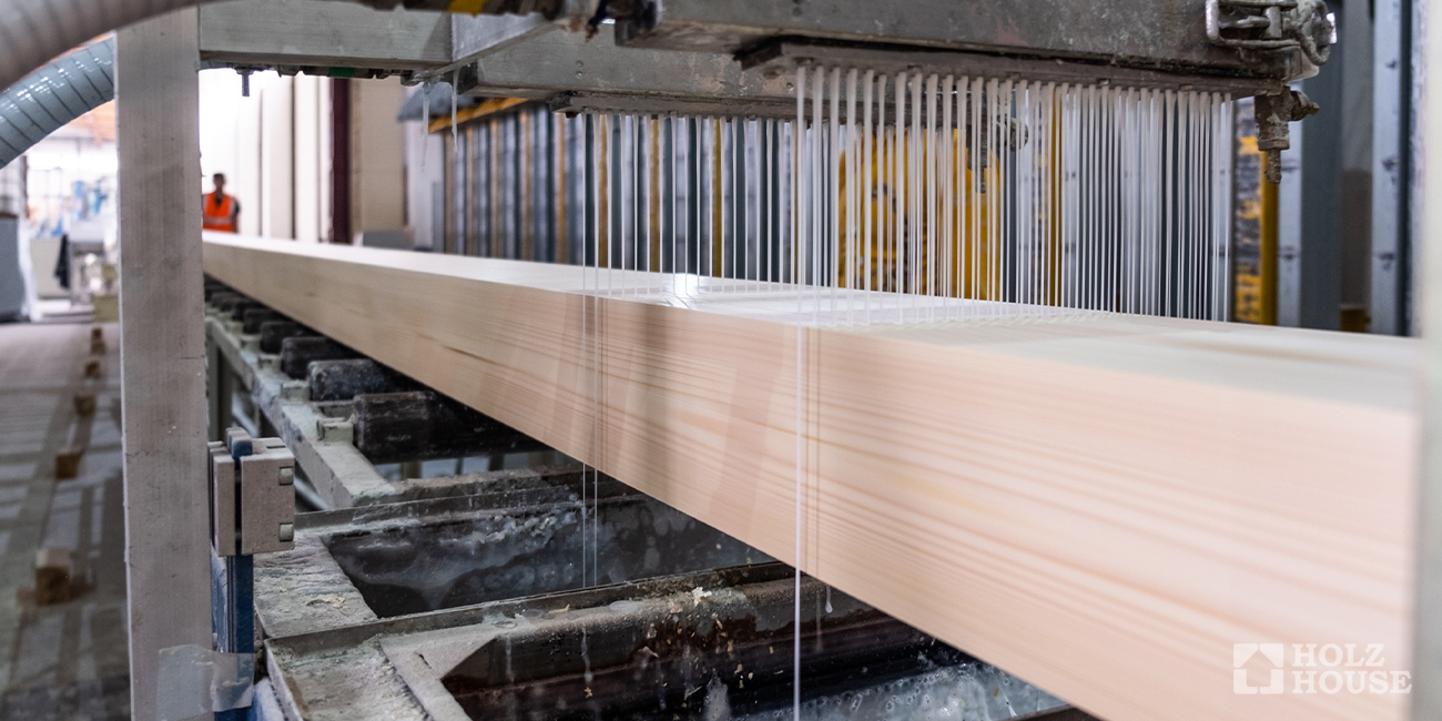 Производство клееного бруса