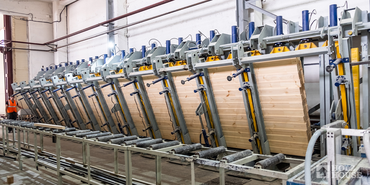 Производство клееного бруса