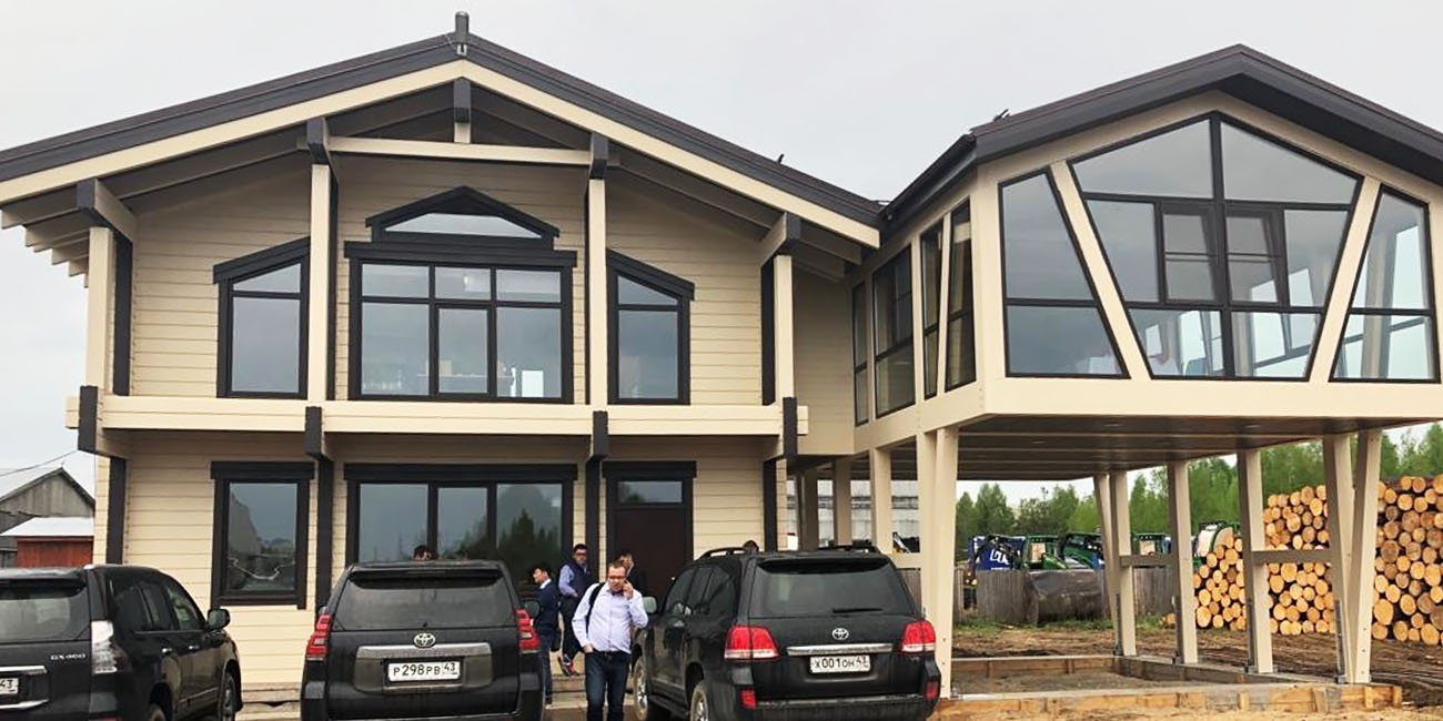  Визит Итальянских и Южно-Корейских бизнес-партнеров на завод Holz House в Лузе