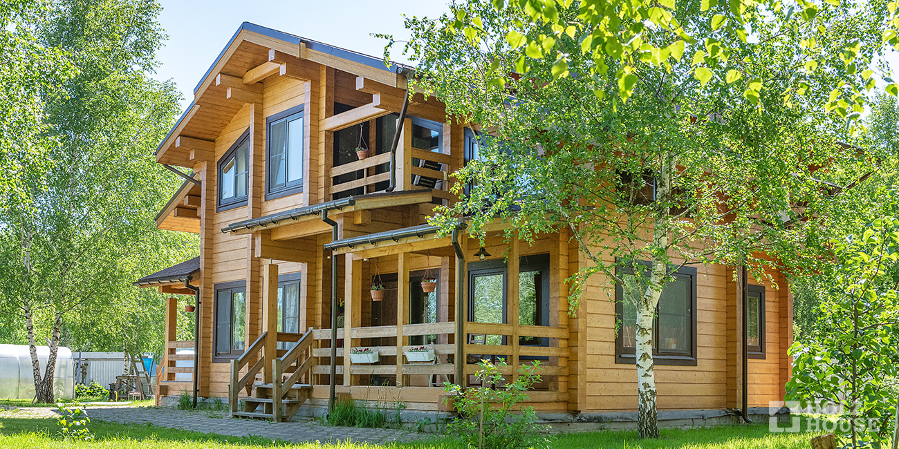 Дом на маленьком участке