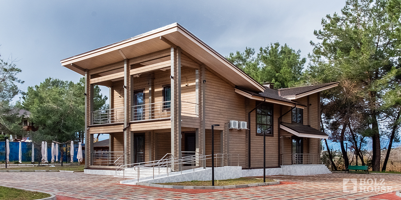 Проекты домов из клееного бруса