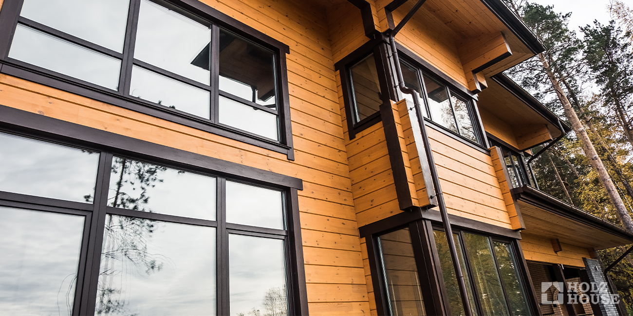 Установка обсады в деревянном доме