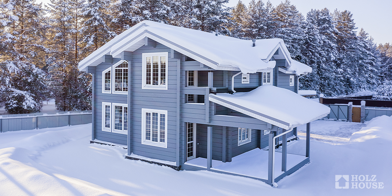 Строительство дома зимой