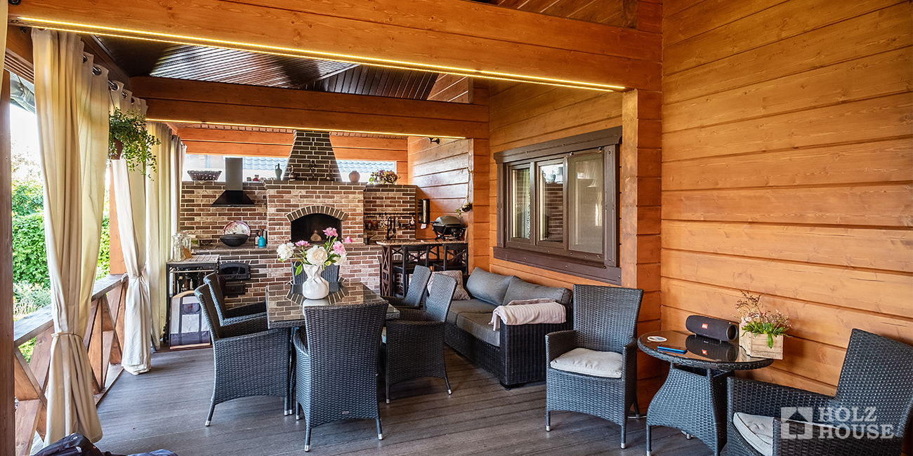 Летняя кухня на даче