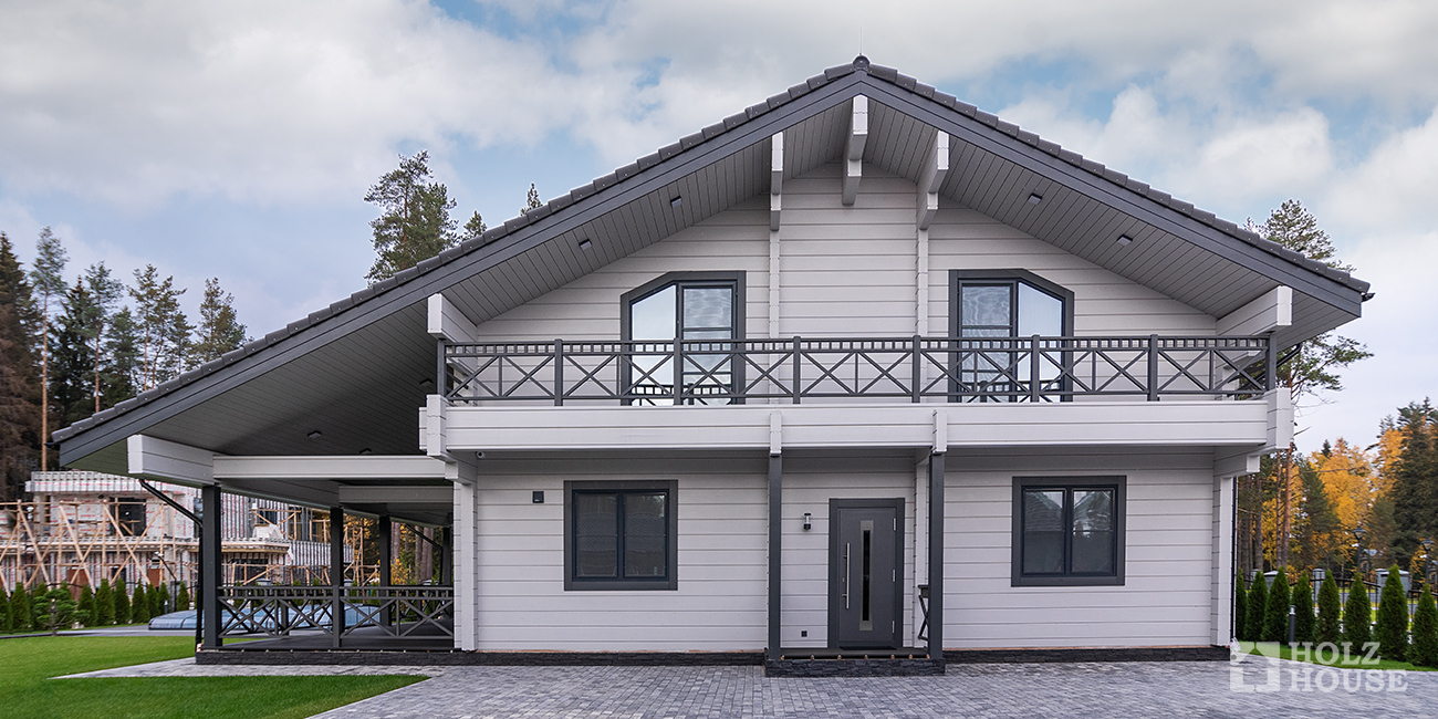 Как построить дом из бруса