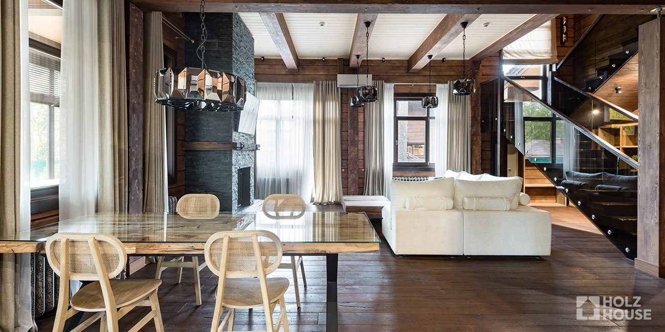 Системы пожаротушения в частном доме из клееного бруса