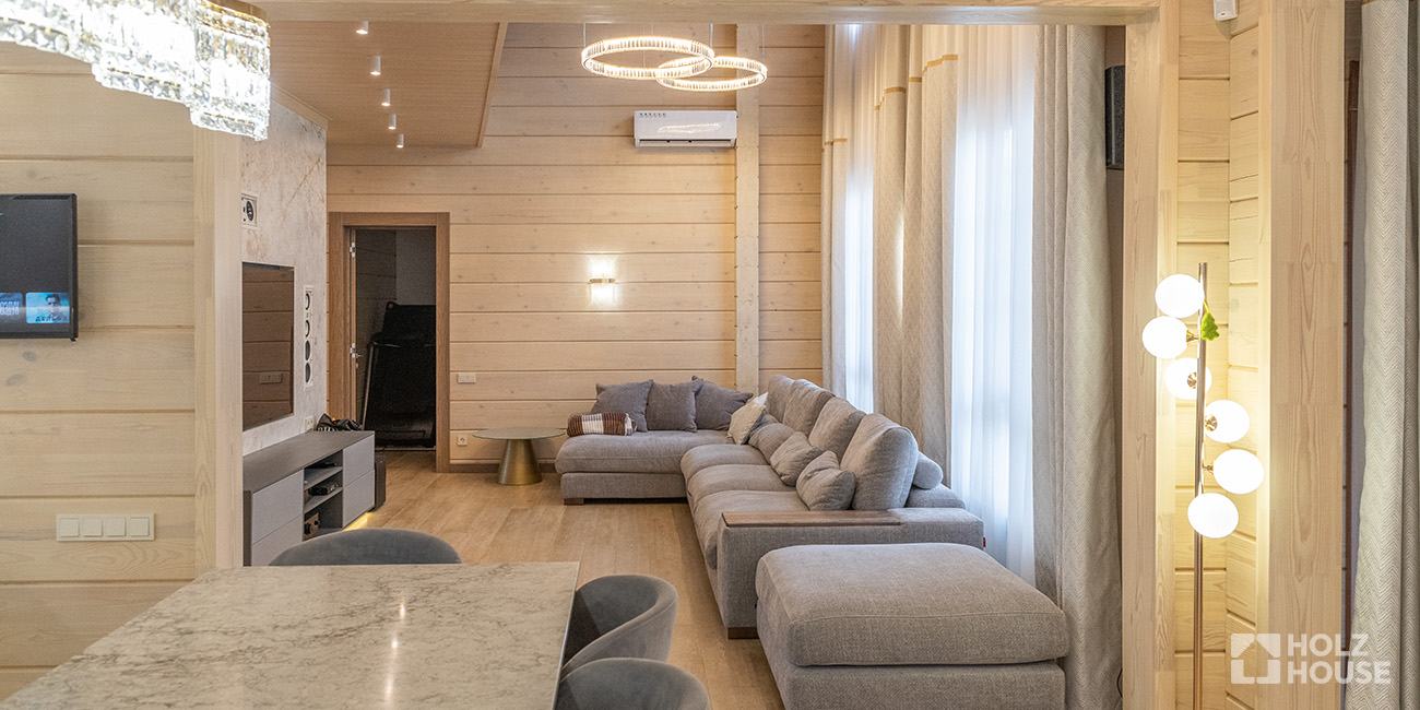 Системы пожаротушения в частном доме из клееного бруса