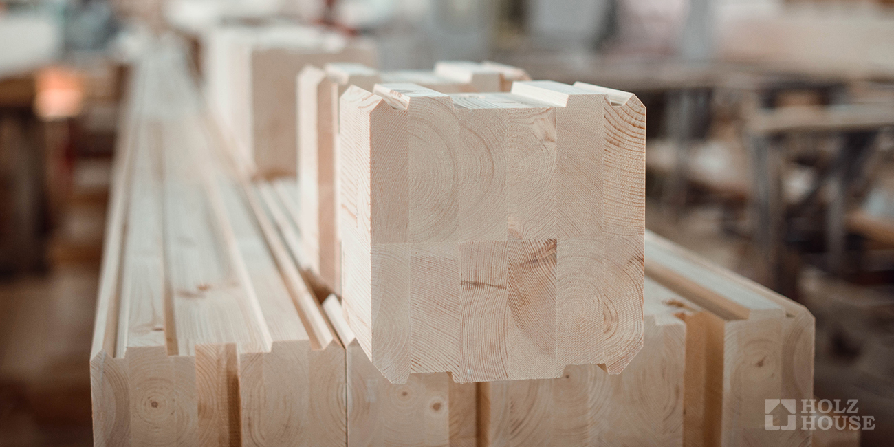 Усадка домов из клееного бруса