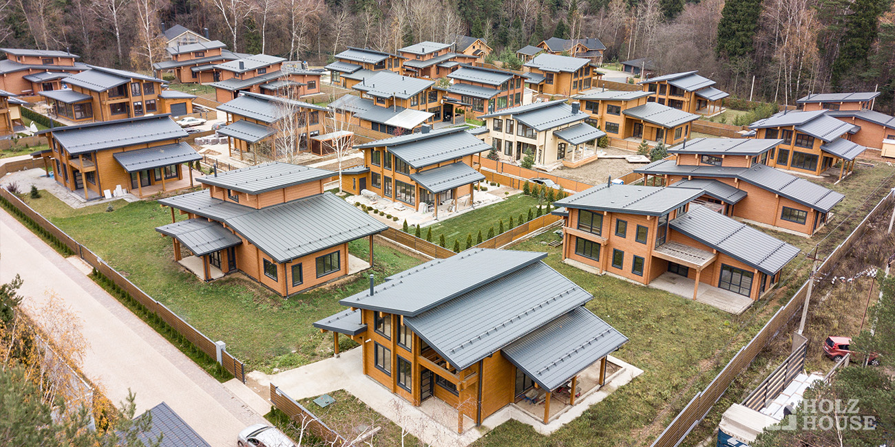 Усадка домов из клееного бруса