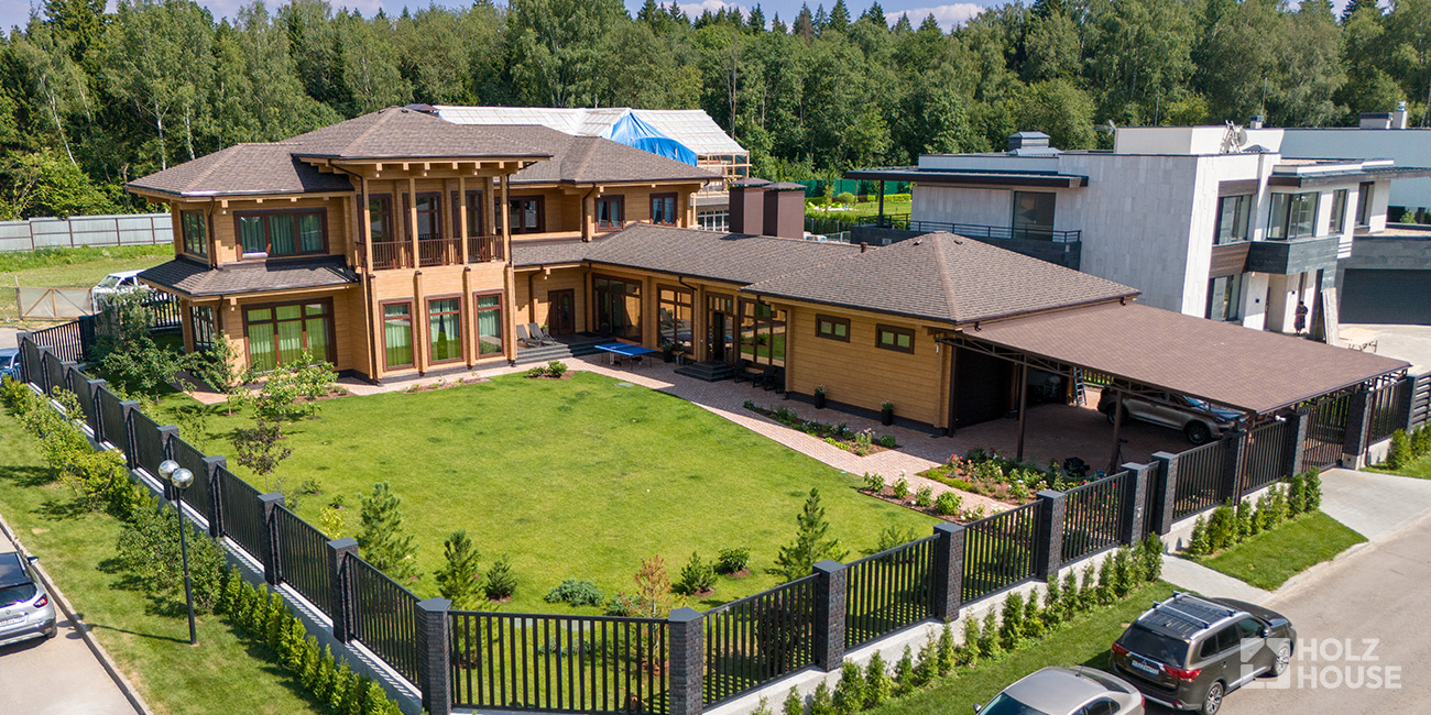 Как расположить дом на участке 10 соток: схемы и зонирование | Holz House