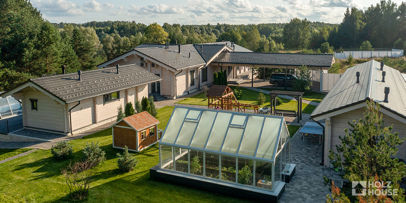 Как расположить дом на участке 10 соток: схемы и зонирование | Holz House