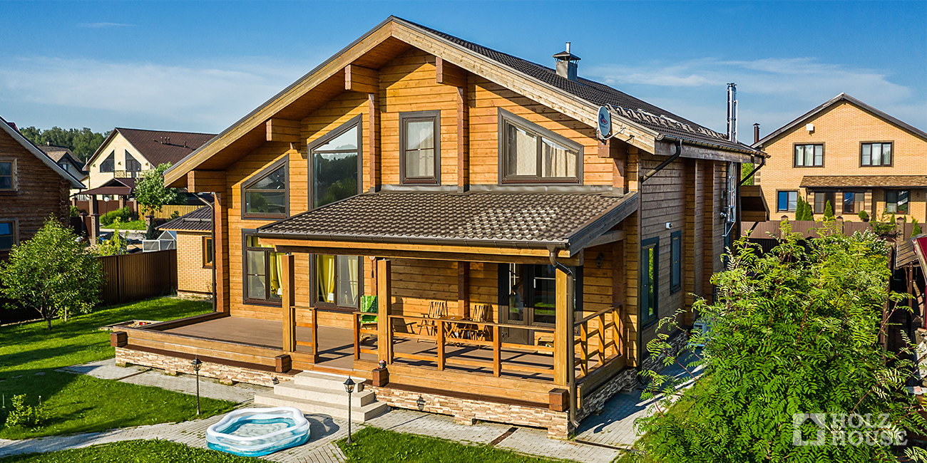 Дом на маленьком участке