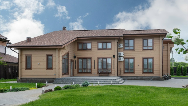 Дом из клееного бруса от Holz House по проекту Прованс