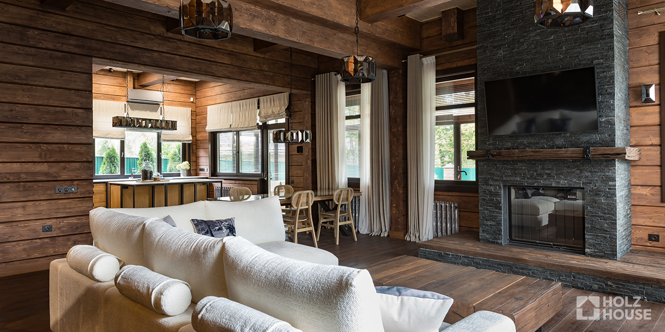 Дизайн дома в темных тонах: современные идеи и решения для загородного интерьера