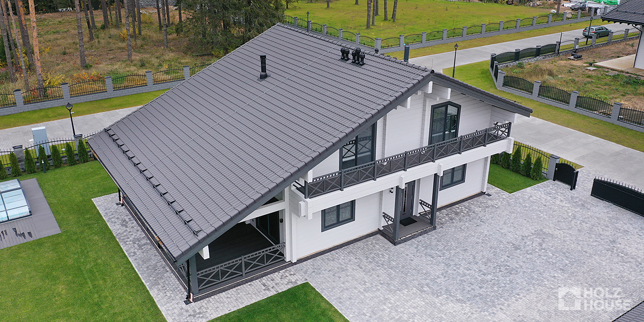 Виды кровли для дома из бруса