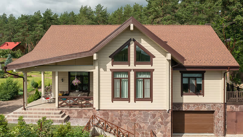 Дом из клееного бруса "Модена"