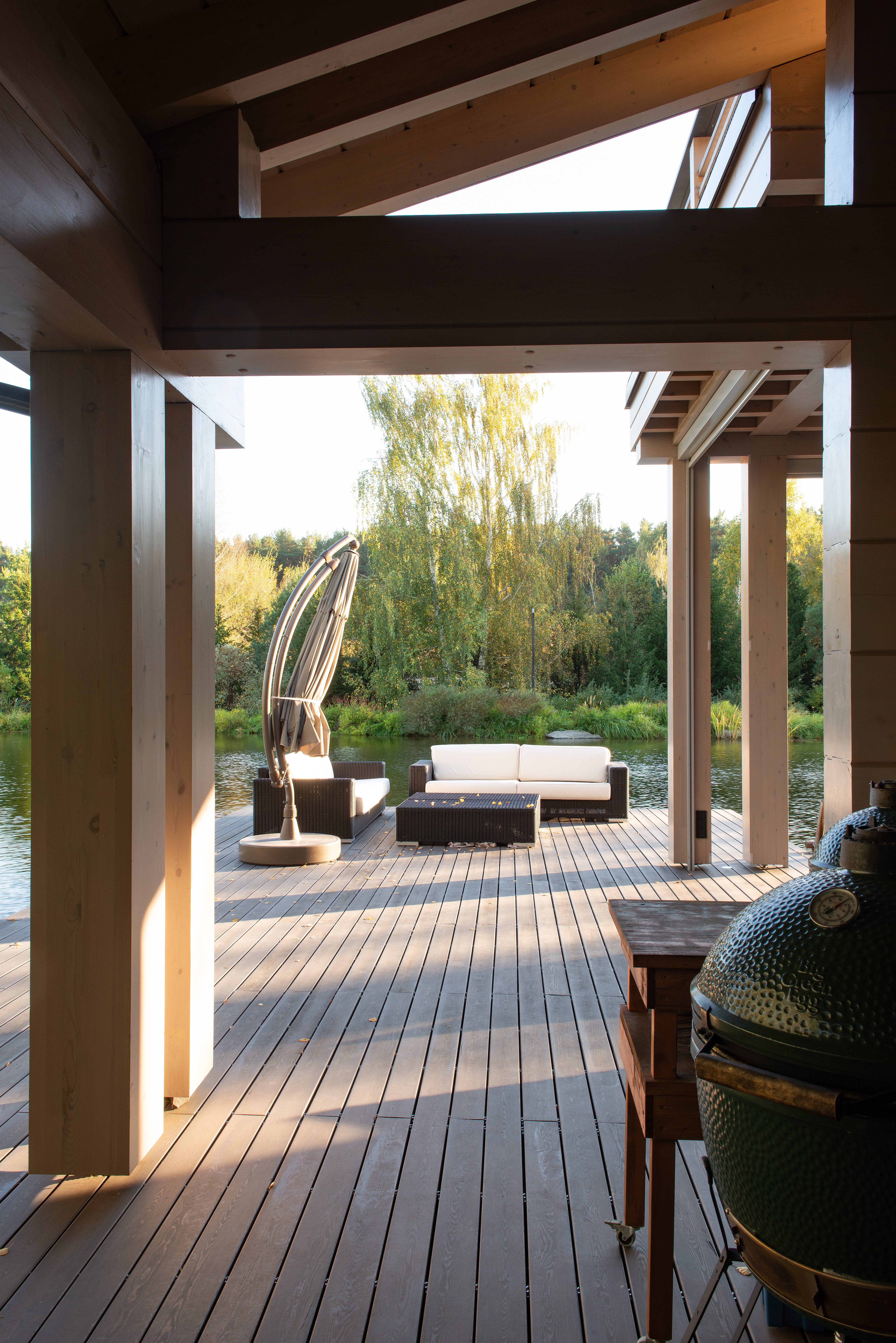 Дом из клееного бруса по проекту "Инсбрук"