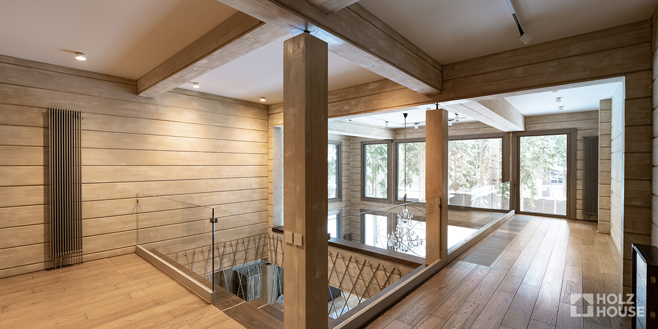 Как обыграть деревянные балки в интерьере дома - идеи оформления и советы