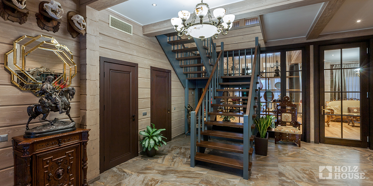 Дизайн лестницы в частном доме