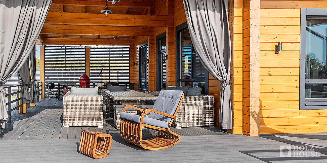 Дизайн веранды в частном доме