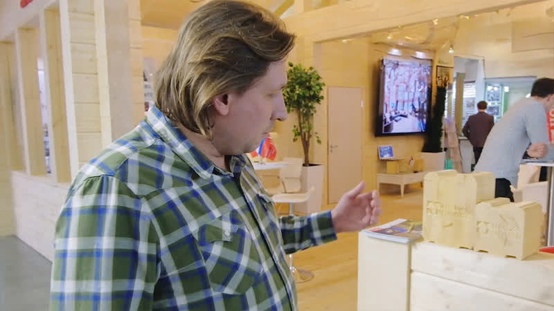 Красивые Дома 2017. Интервью-презентация стенда Holz House от Николая Юферева