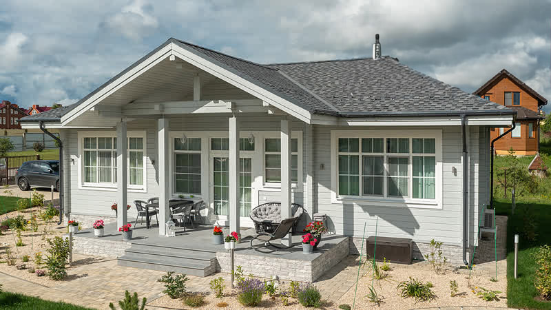 Дом из клееного бруса "Турку"