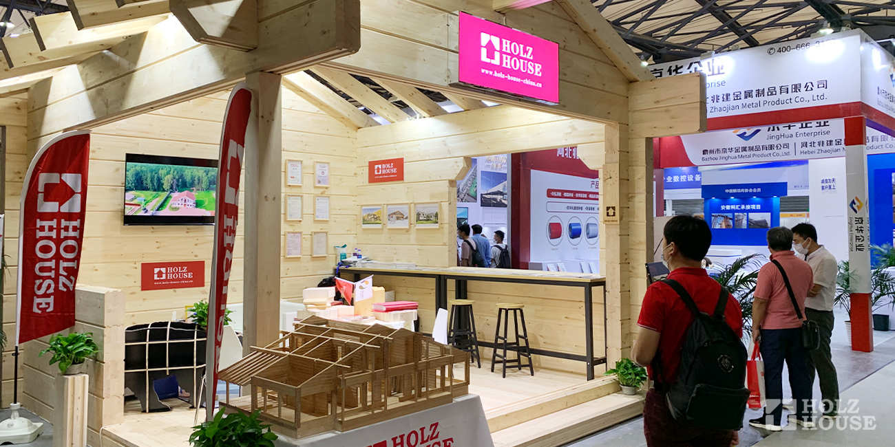 Holz House на выставке в Ченду, в Китае.