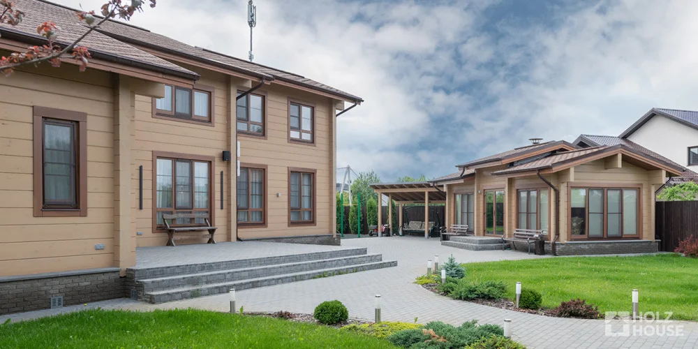 Как расположить дом на участке 10 соток: схемы и зонирование | Holz House