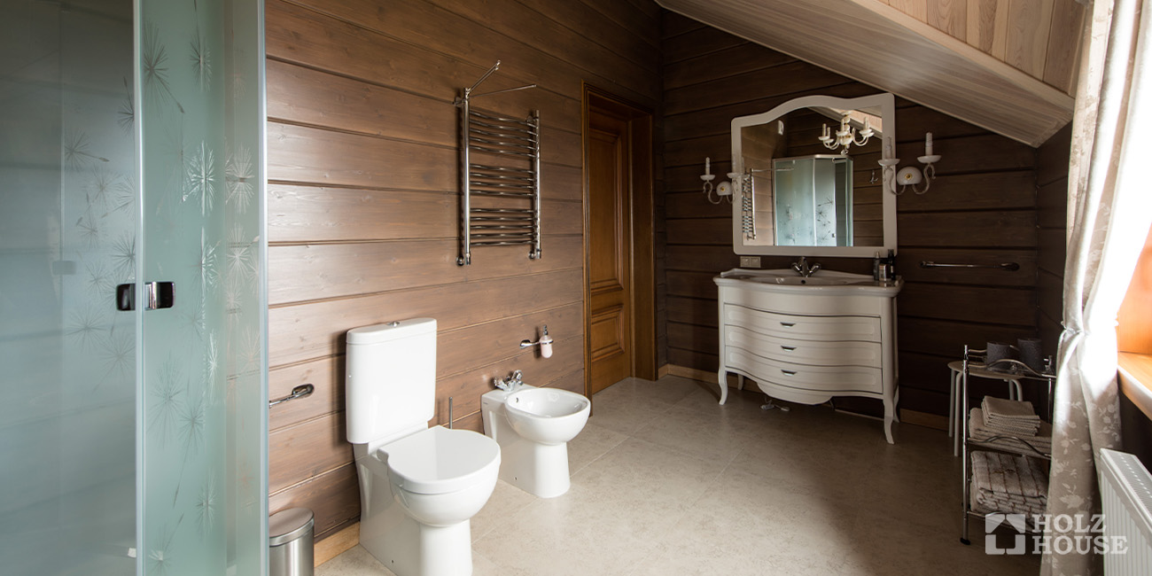Как сделать туалет в деревянном доме