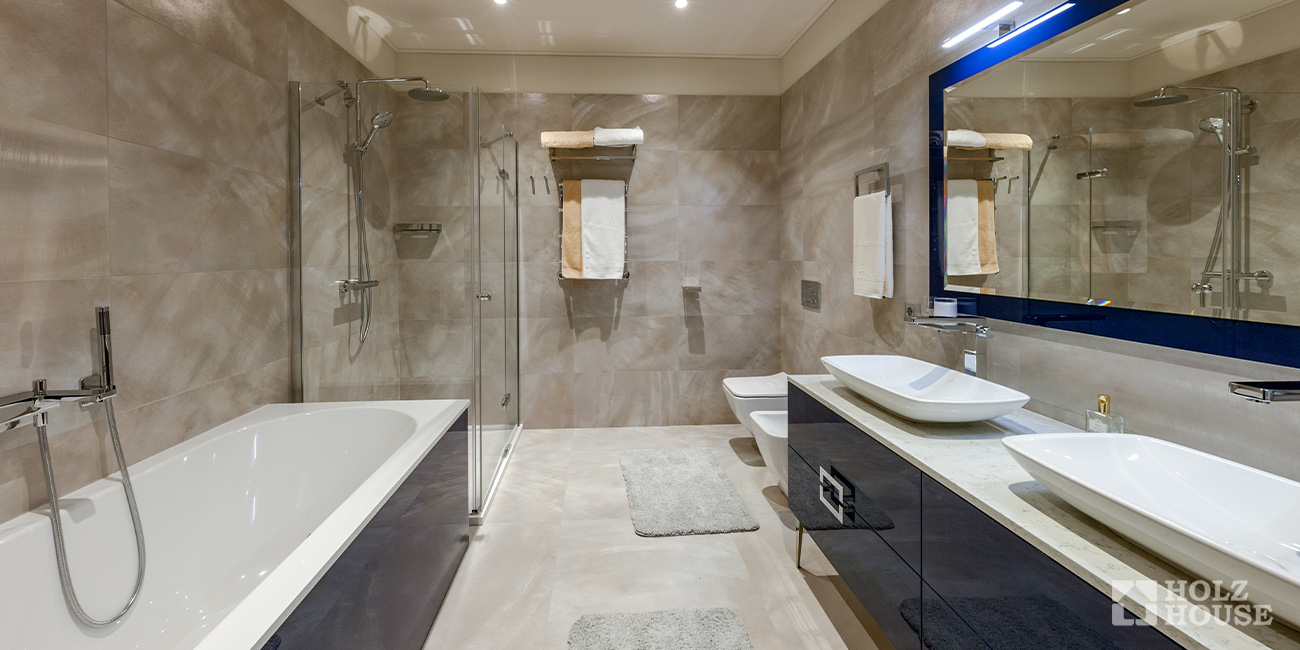  комната в деревянном доме из бруса, дизайн и интерьер ванны в .