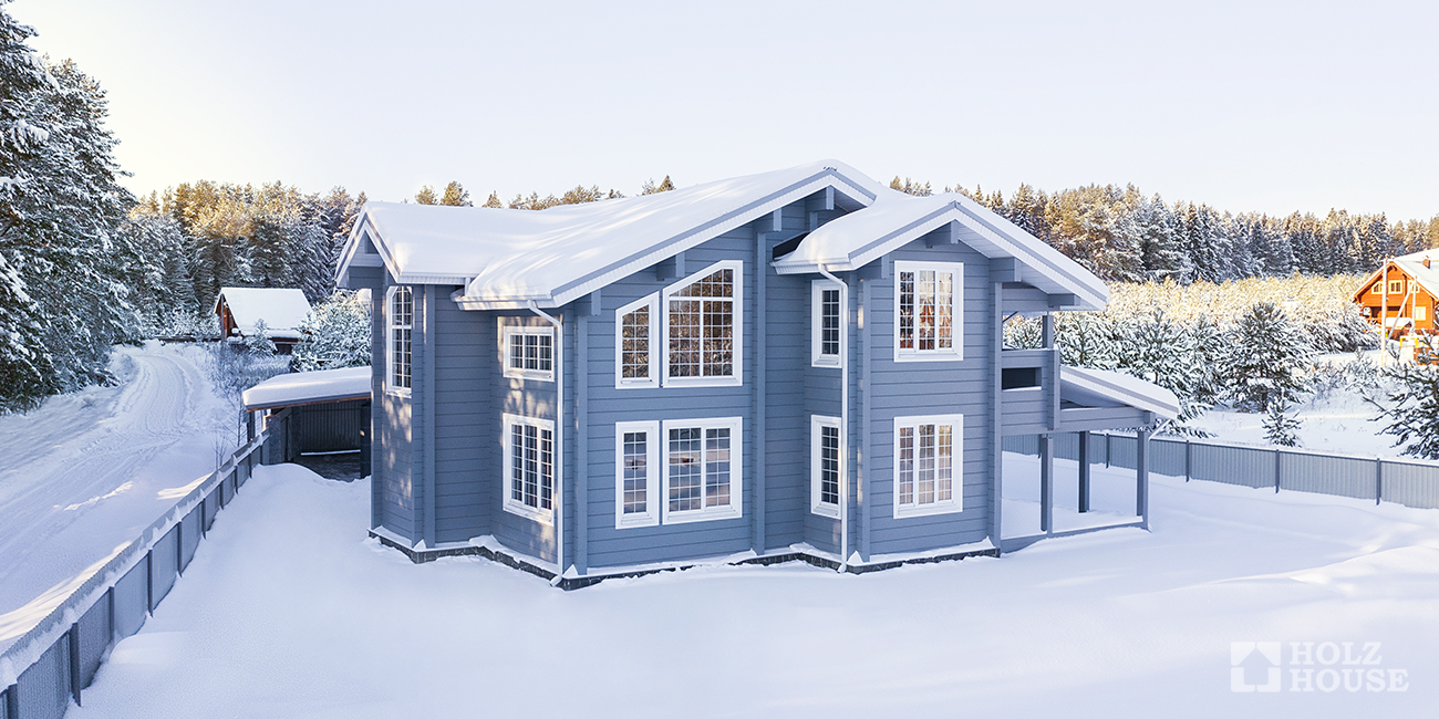 Каркасные дома для зимнего проживания