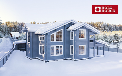 Клееный брус для зимнего проживания: особенности строительства зимнего дома из клееного брус - Holz House