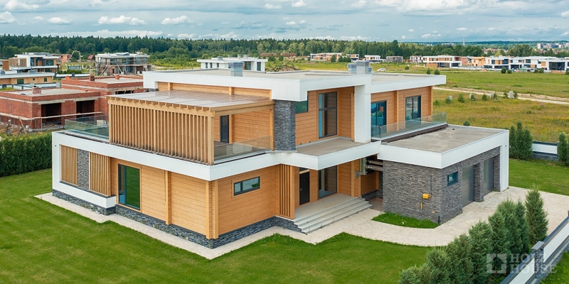 Дом из клееного бруса по проекту \"Аланд\" Фото 2