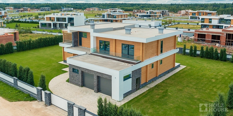 Дом из клееного бруса по проекту \"Аланд\" Фото 3