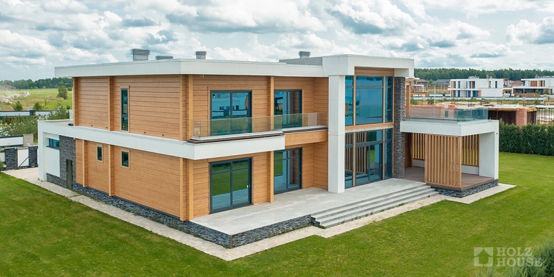 Дом из клееного бруса по проекту \"Аланд\" Фото 5