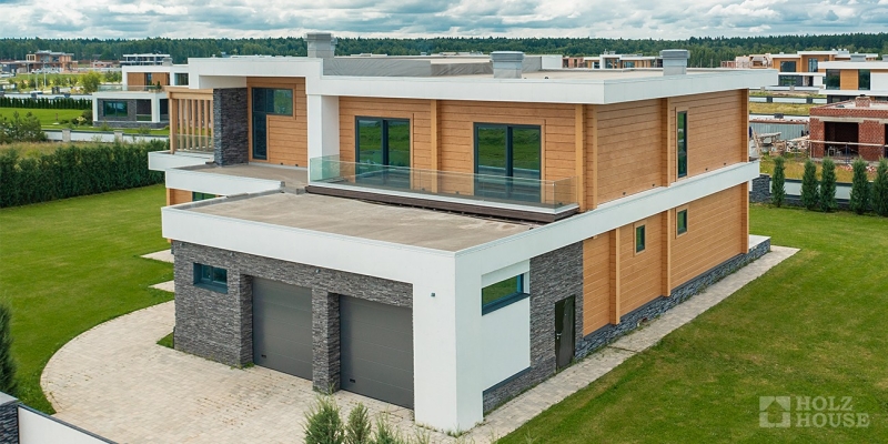 Дом из клееного бруса по проекту \"Аланд\" Фото 7