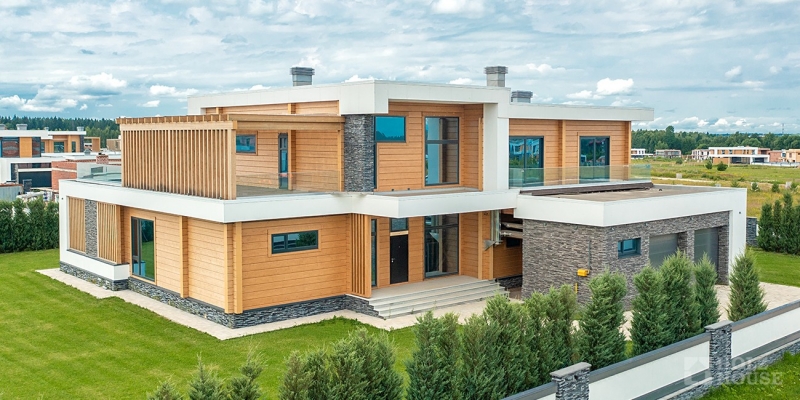 Дом из клееного бруса по проекту \"Аланд\" Фото 11