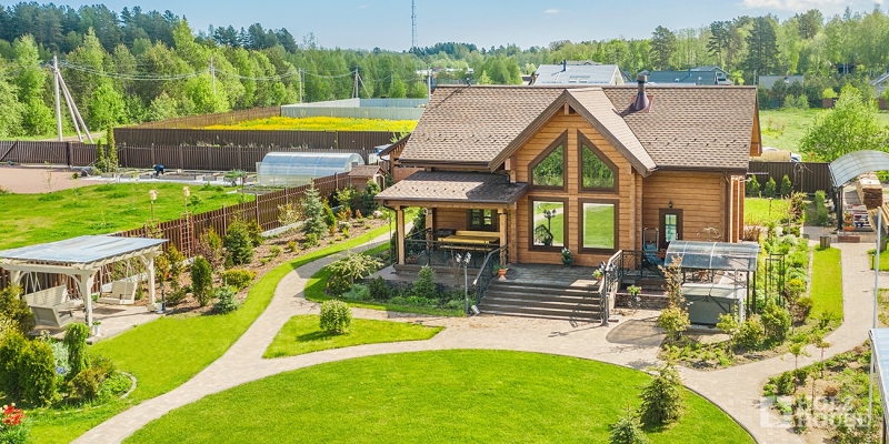 Дом из клееного бруса с верандой по проекту Аликанте - фото 5 на сайте Holz House