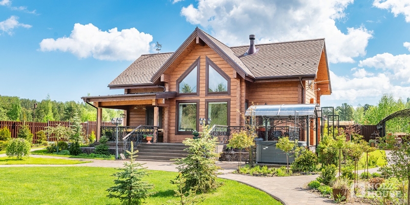 Дом из клееного бруса с верандой по проекту Аликанте - фото 6 на сайте Holz House